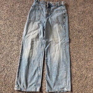 We The Free--Palmer Cuffed Baggy Jeans--size 28